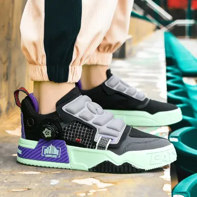 ROTATING BUCKLE THICK BOTTOM SHOES